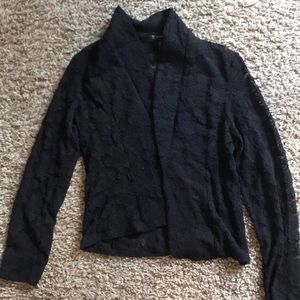 Women’s Black Lace Blazer (INC)